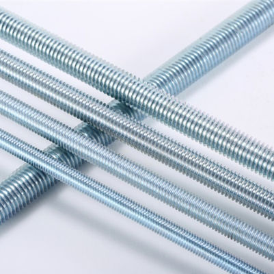 KWALITEIT  ISO9001 Gr8.8 Zinc Plated Thread Rods Galvanized Full Thread Bar Bolts fabriek